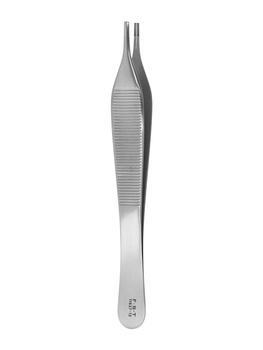 Adson-Brown forceps - shark teeth, straight, 12  cm