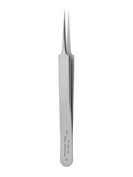 Student Dumont #5 forceps - standard tips, straight, Inox, 11 cm